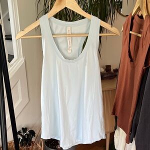 Lululemon Athletica Sky Blue Racerback Tank Top